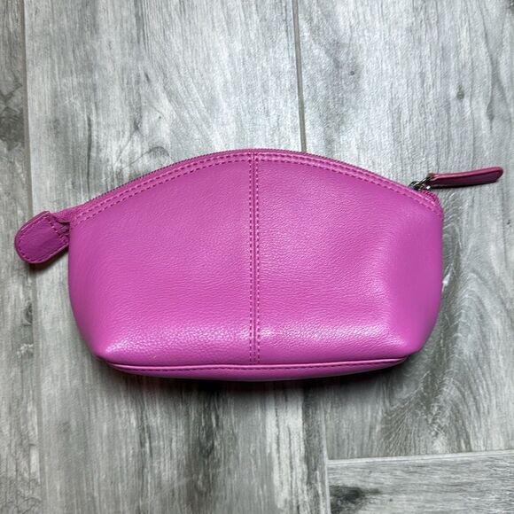 ili Womens RFID Cosmetic Case Pink Pouch - Picture 1 of 8